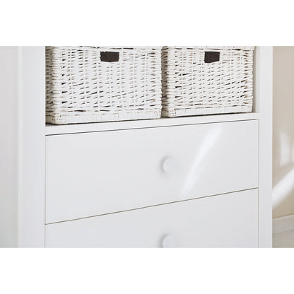 Set 'Florentina' extra breed 3 delen: ledikant, extra brede commode, 2-deurs kledingkast