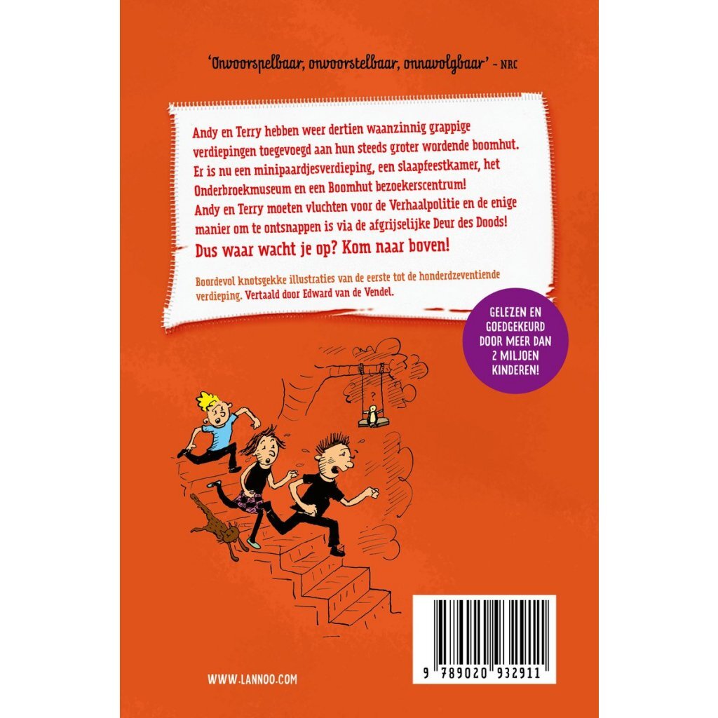 Boek De Waanzinnige Boomhut van 117 Verdiepingen