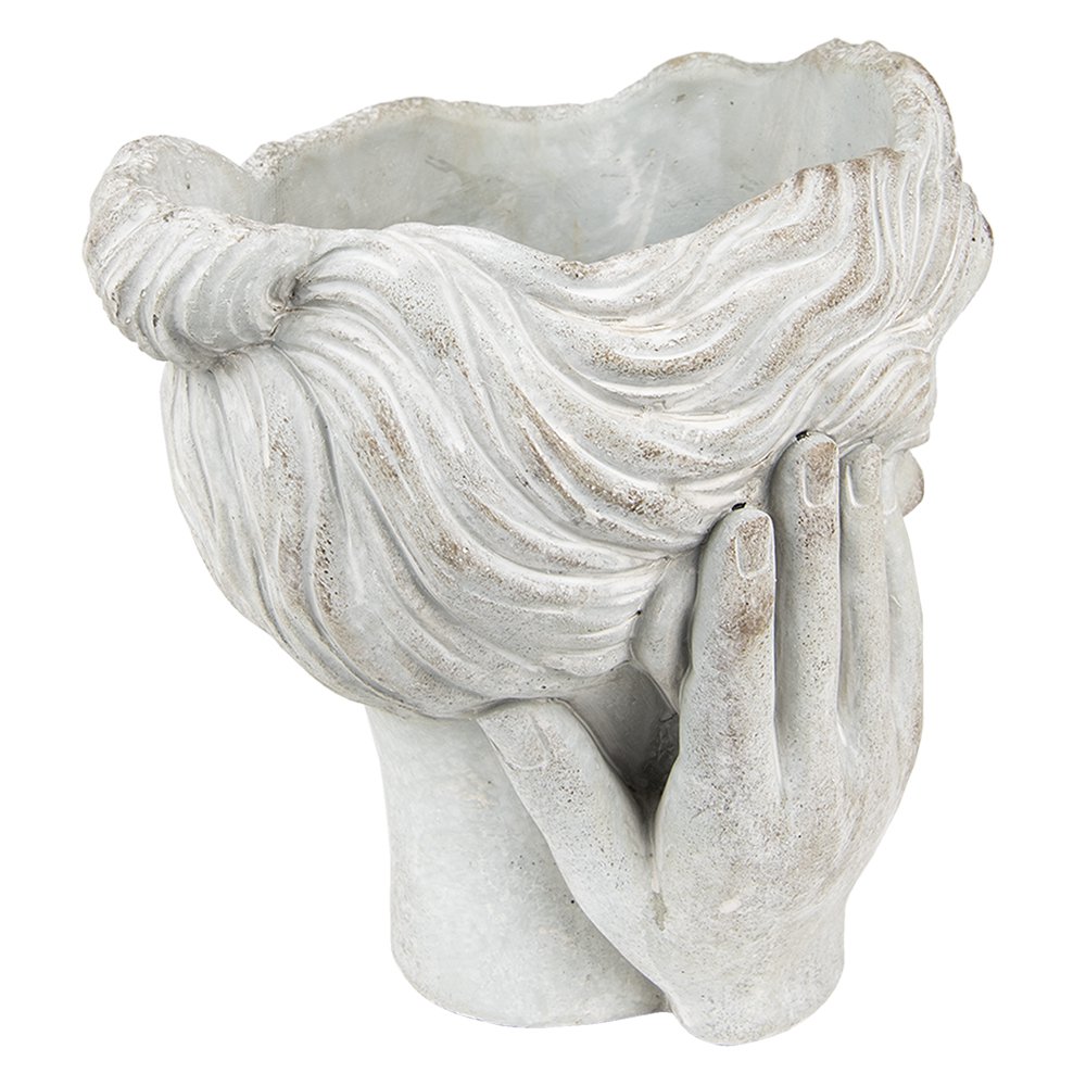 Bloempot Hoofd 20x23x25 cm