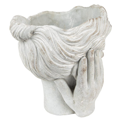 Bloempot Hoofd 20x23x25 cm