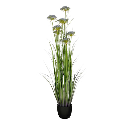Kunstplant Siergras Paars Ø45cm x H150cm