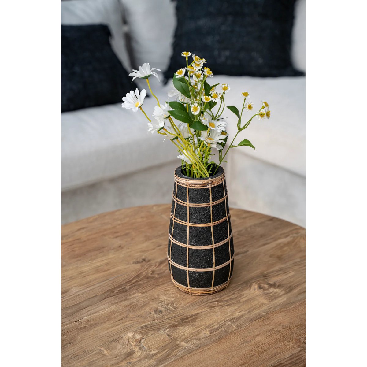 Cutie Vaas - Zwart Naturel - L