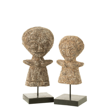 J-Line Standbeeld Ying Albasiahout Natuur Groot