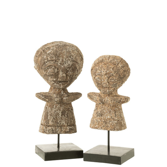 J-Line Standbeeld Ying Albasiahout Natuur Groot