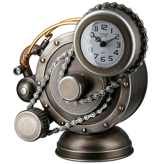 Tafelklok/Spaarpot H. 25 cm