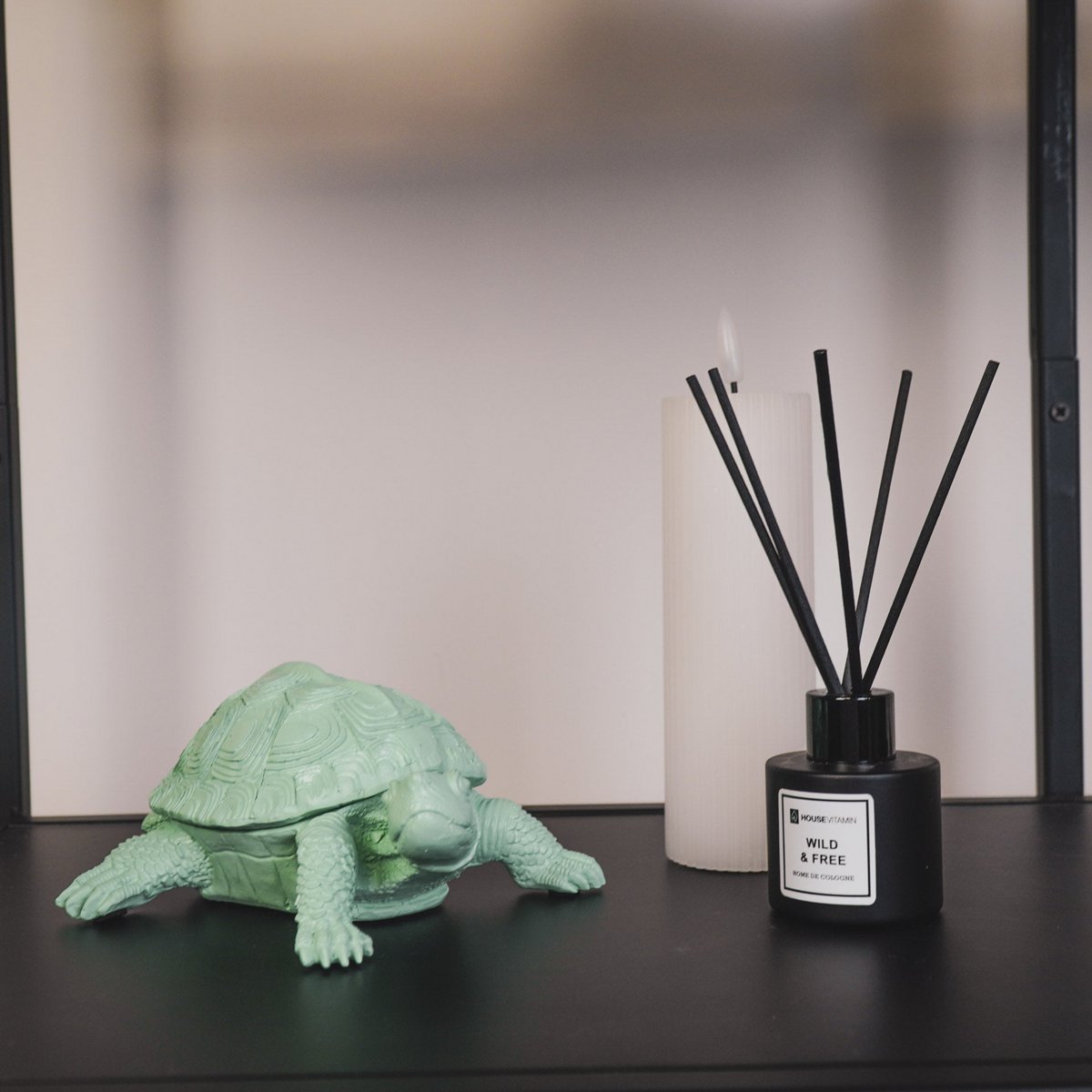 Schildpaddoos Mintgroen