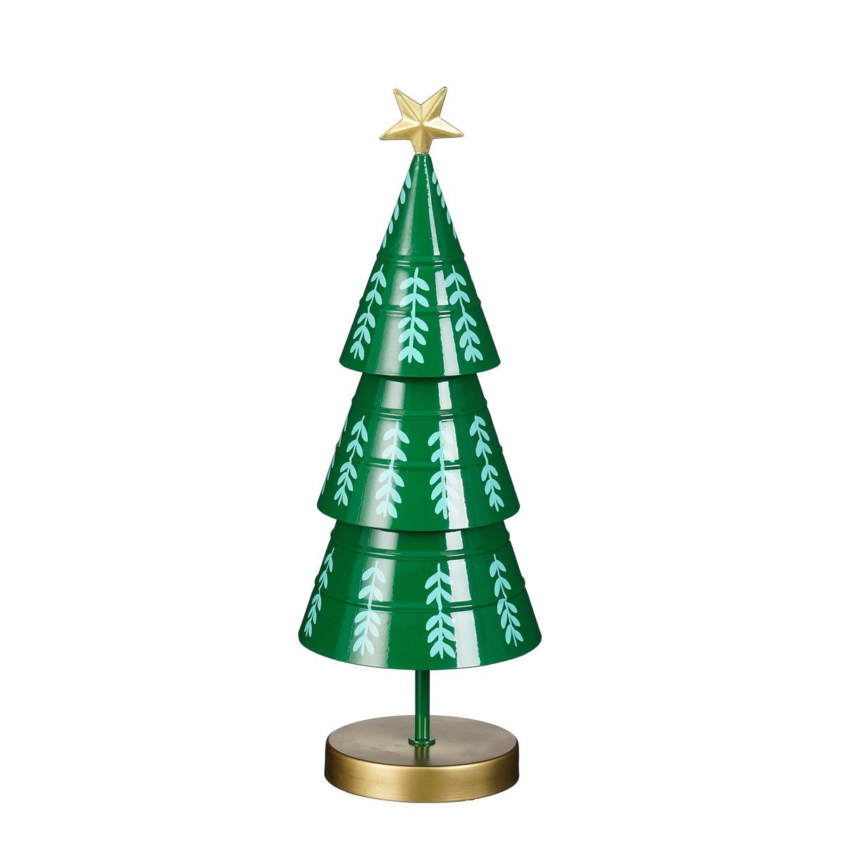 Decoratieve kerstboom Metaal Groen