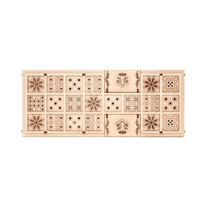 2 in 1 Bordspel Senet en Ur