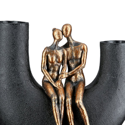 Vaas Man en Vrouw H 20,5 cm