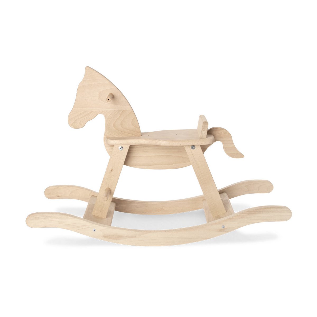 Hobbelpaard 'Pinolino' met ring hout
