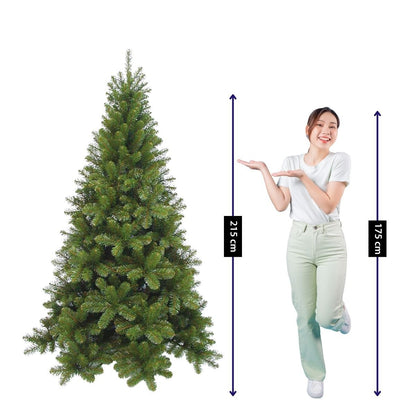 Kunstkerstboom Tuscan H215cm Ø135cm Groen
