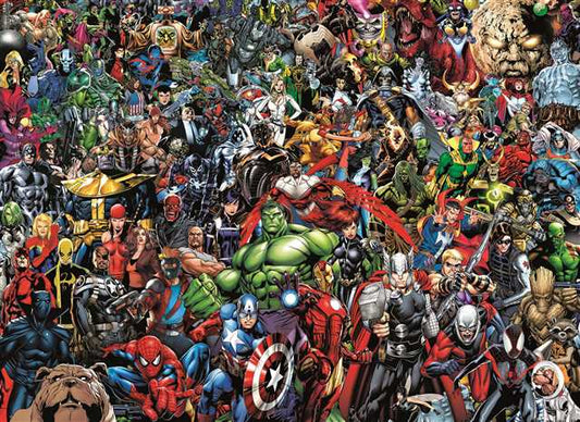 Avengers Puzzel Impossible 1000 st