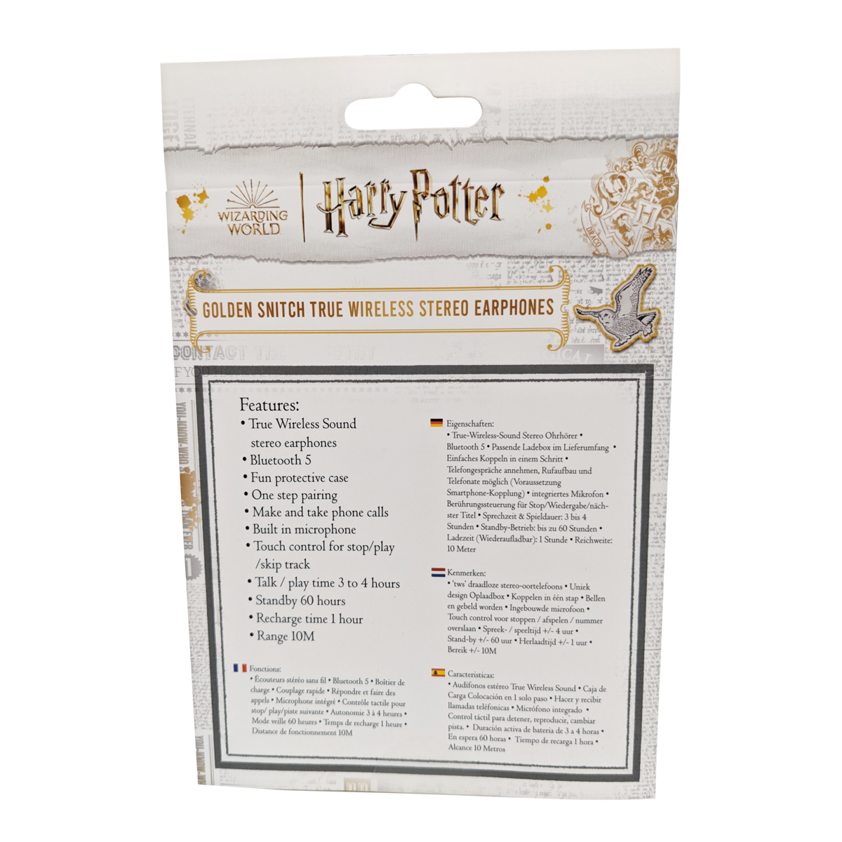 Harry Potter - Gouden Snaai - TWS oordopjes