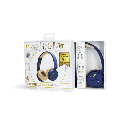 Harry Potter - Junior Bluetooth-hoofdtelefoon (blauw)