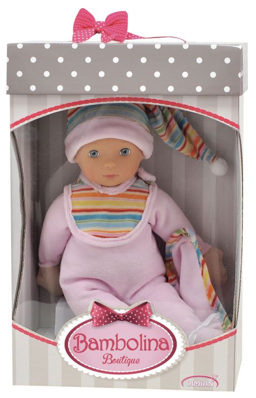 Pop Bambolina Boutique - Mijn eerste zacht popje - 36cm