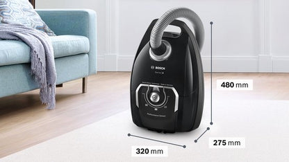 Bosch BGL8BA3S Stofzuiger 650W Zwart