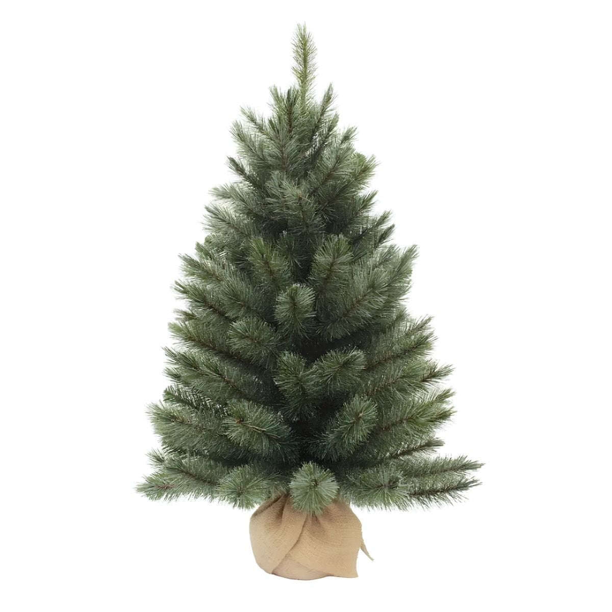 Kunstkerstboom Forest frosted H60cm Ø46cm Groen