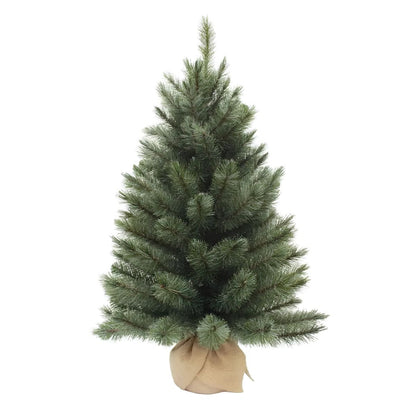 Kunstkerstboom Forest frosted H60cm Ø46cm Groen