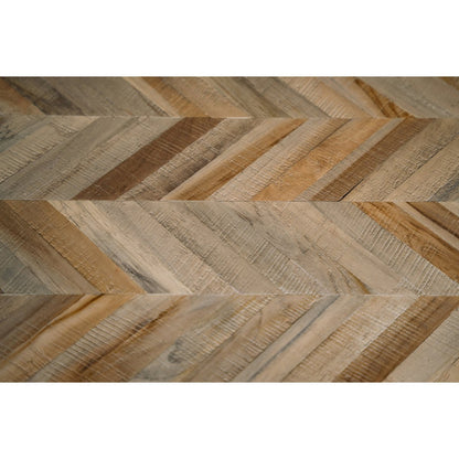 De Visgraatbank - Naturel - 110cm