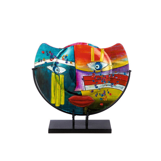 GlasArt designvaas "Fashion blue"