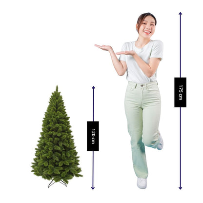 Kunstkerstboom Camden H120 Ø69cm Groen