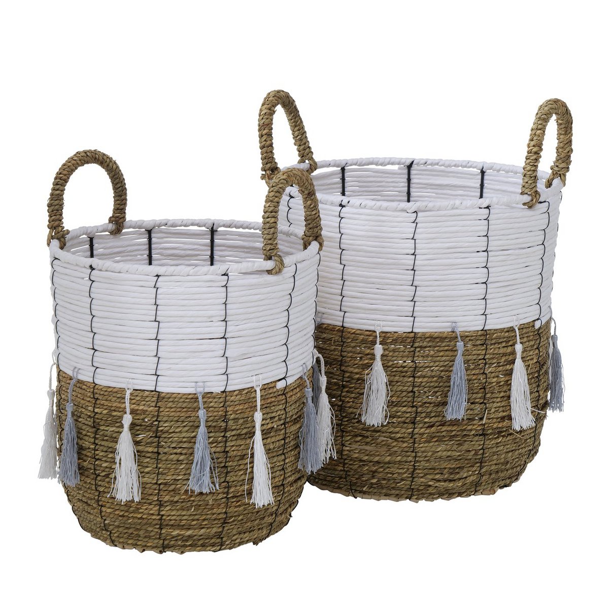 Mand Raola set van 2 Ø26xh28/Ø30xh31cm