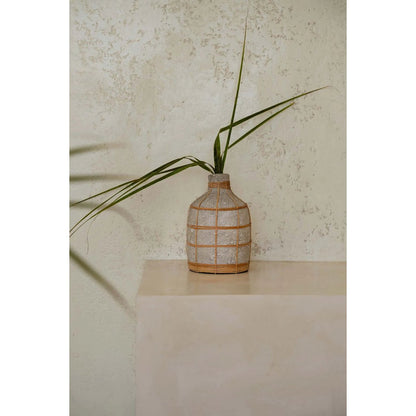 Whoopy Vaas - Beton Naturel - L