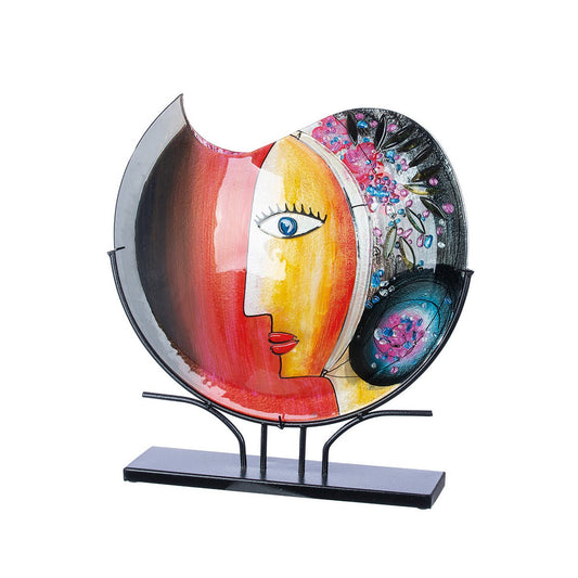 Gezichtsvaas rond Cloe H.48 cm