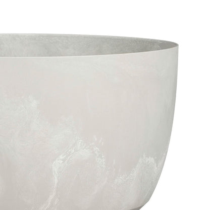 Plantenbak buiten Doppio Grijs Ø33 cm H18,5cm
