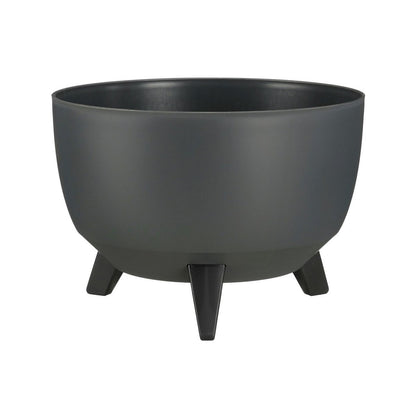 Plantenbak buiten Doppio Antraciet Ø33 cm H18,5 cm