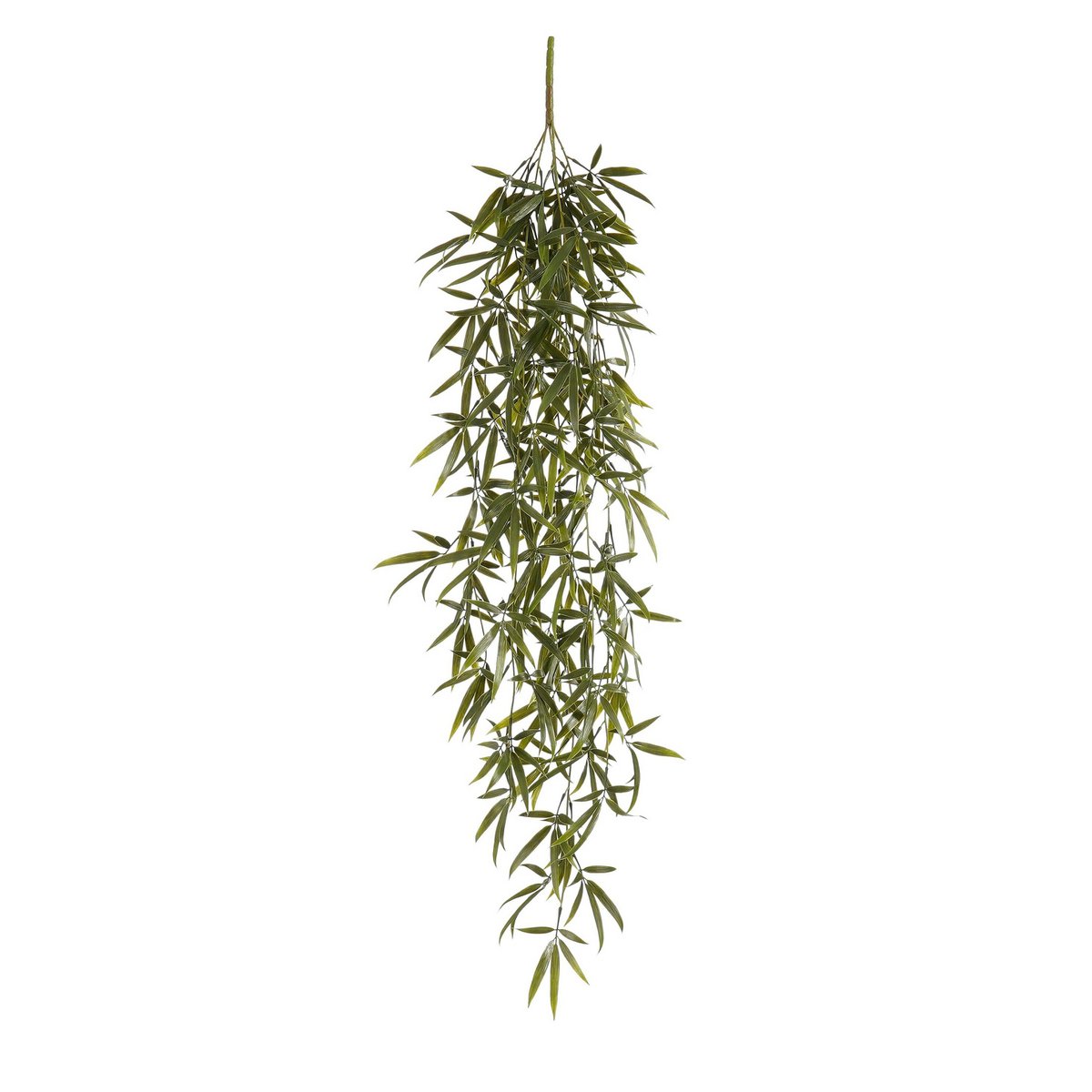 Bamboe Kunst hangplant Groen