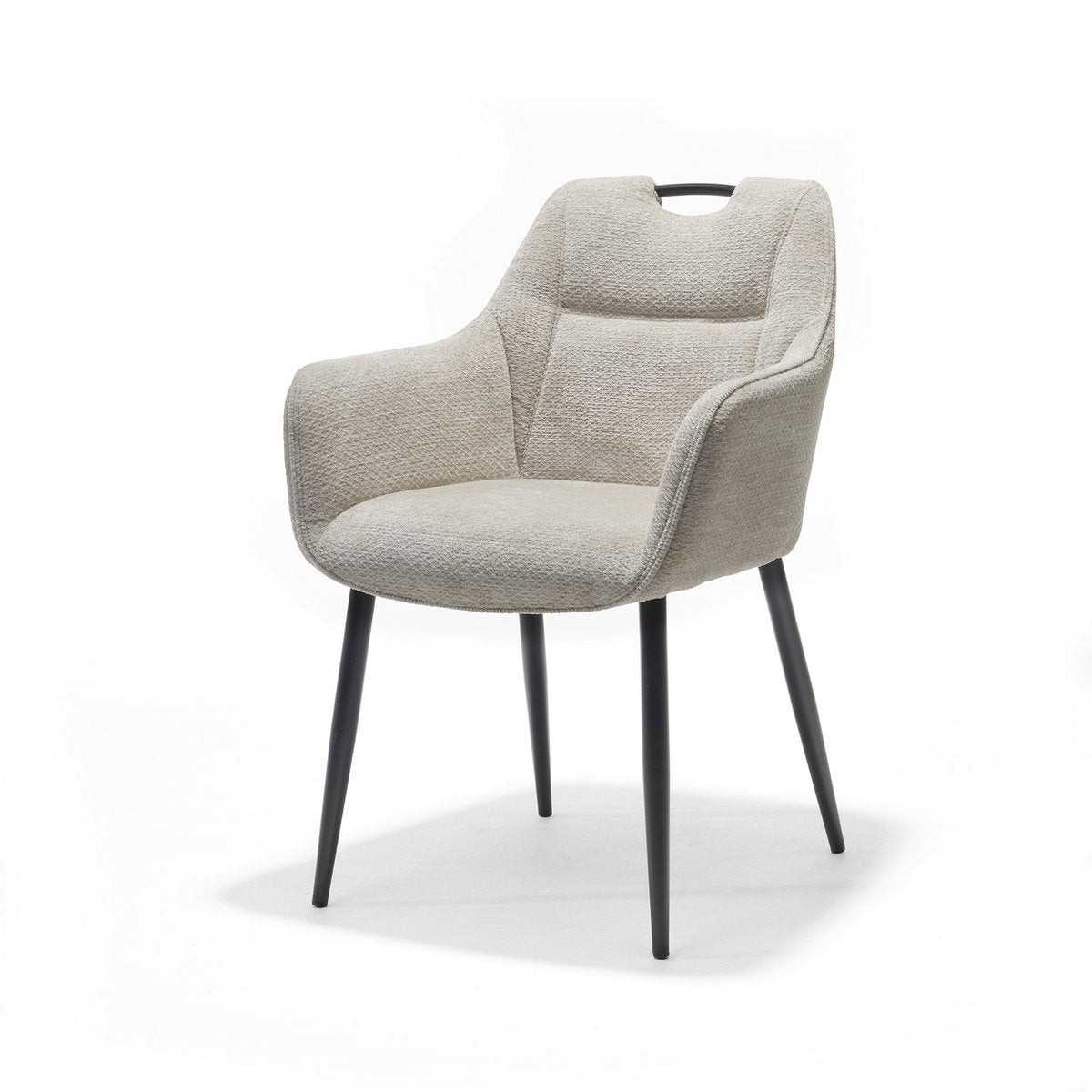Adele Armstoel Stof retro bliss %2303 Natuurlijk