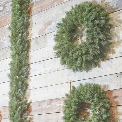 Krans Forest frosted Ø90cm Groen