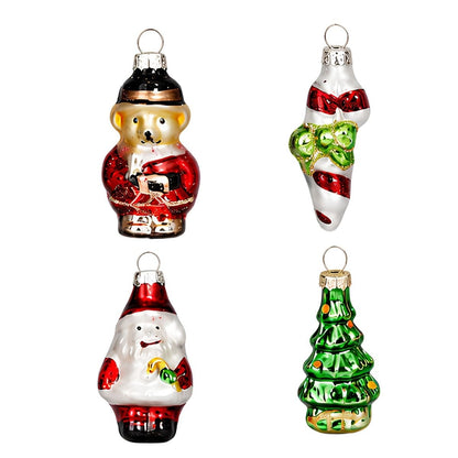 Kerstbal set 20 Glas Nostalgie
