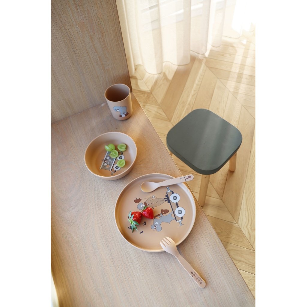 Marius bioplastic dinerset 5-pack