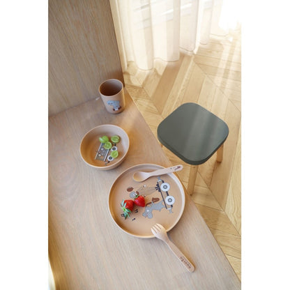 Marius bioplastic dinerset 5-pack