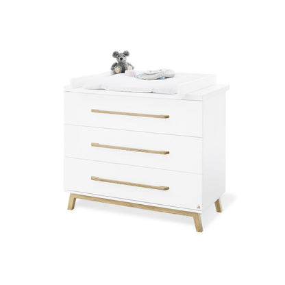Set 'Riva' breed 3 delen: ledikant, brede commode, 2-deurs kledingkast