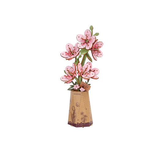 Houten Bloem Sakura 9x7,5x22,5 cm