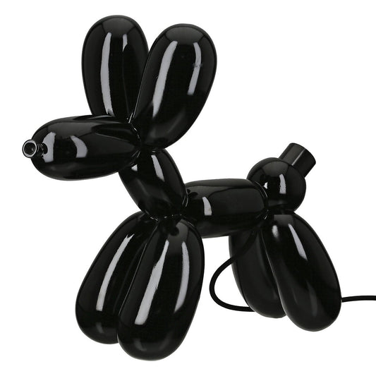 Tafellampballon; Dog Scotty Schwarz H. 35,5 cm