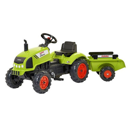 Falk Claas Tractor Arion 410 Tractor + Aanhanger 2-5