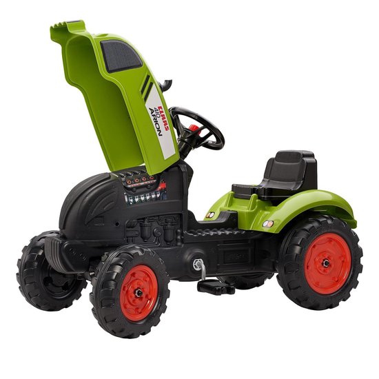Falk Claas Tractor Arion 410 Tractor + Aanhanger 2-5
