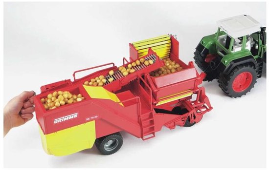 Bruder Aanhanger Aardappelmachine