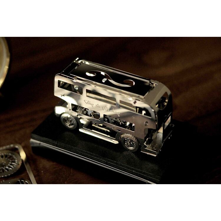 3D Metalen Bouwpakket Cute Double Decker