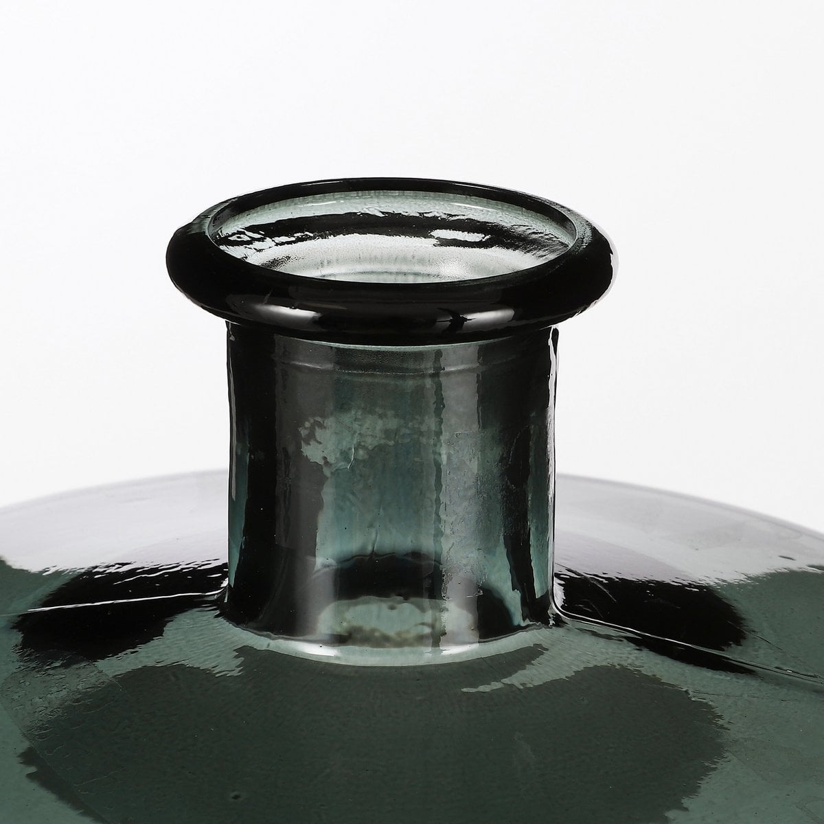 Guan Fles Vaas - H26 x Ø21 cm - Groen