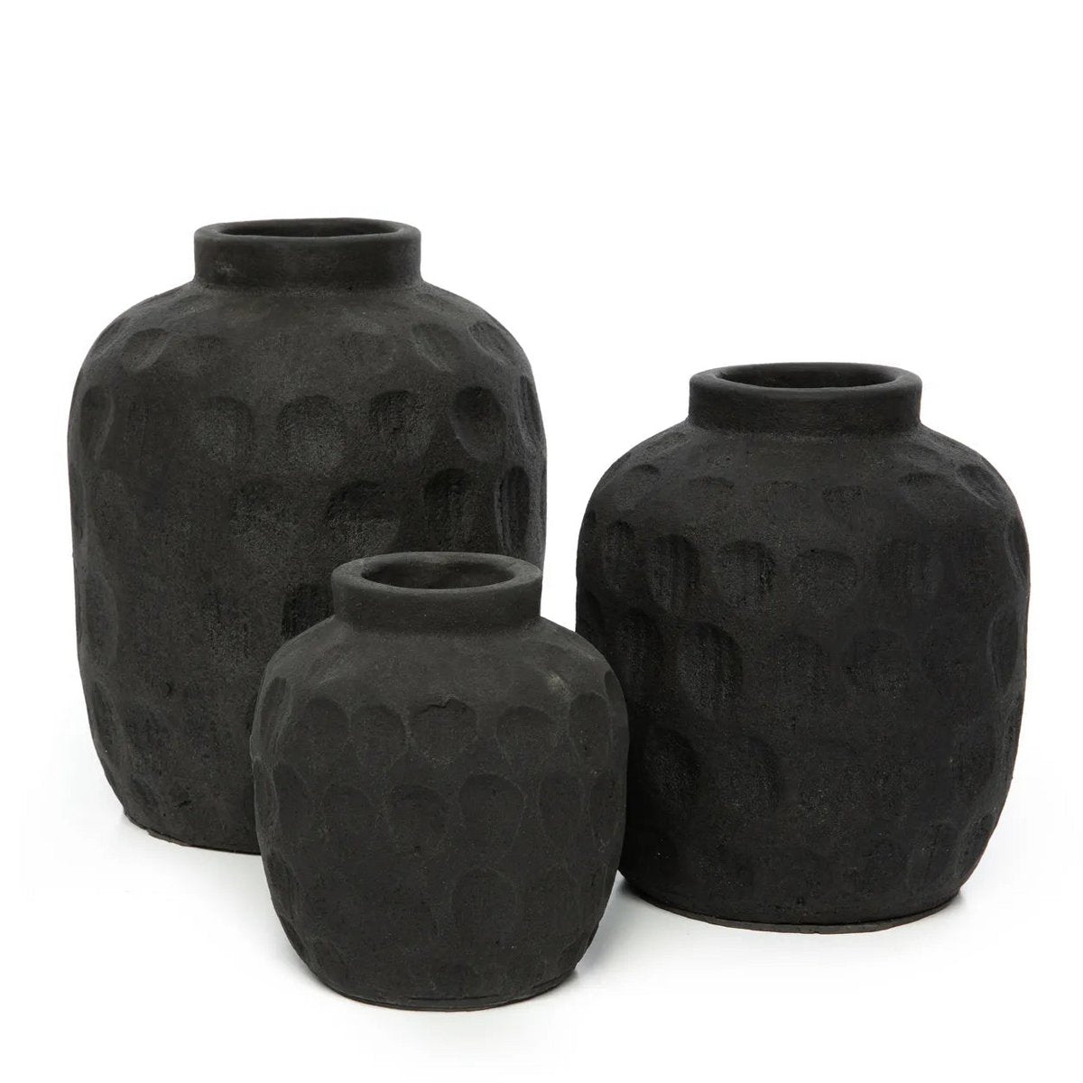 Trendy Vaas - Zwart - S