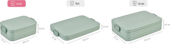 Mepal Take A Break Lunchbox M Nordic Sage