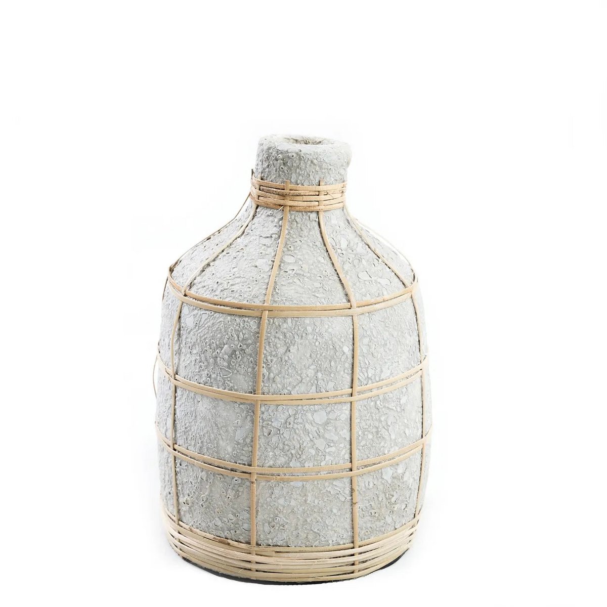 Whoopy Vaas - Beton Naturel - M
