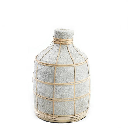 Whoopy Vaas - Beton Naturel - M