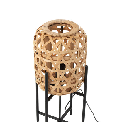 J-Line lamp - bamboe - naturel - small