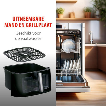 Airfryer Alpina XXL 9L 1800W Digital Display